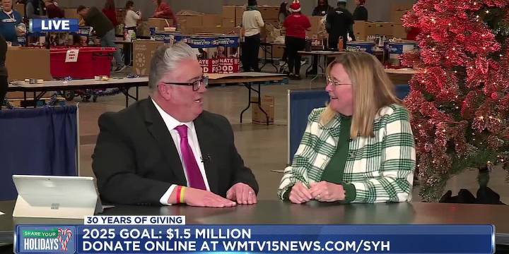 Former WMTV anchor Pam Tauscher reflects on Mike McKinney starting Share Your Holidays