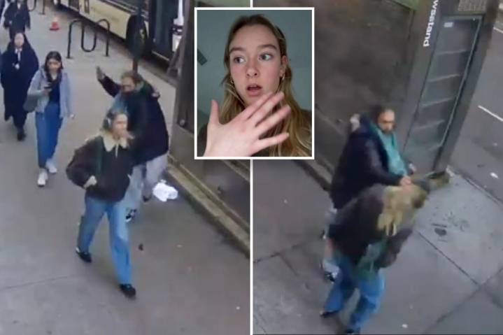 NYU student hit, shoved to the ground in shocking random attack on way to class