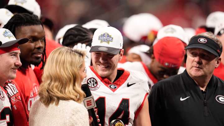 Georgia football QB Gunner Stockton put on MVP performance to win SEC