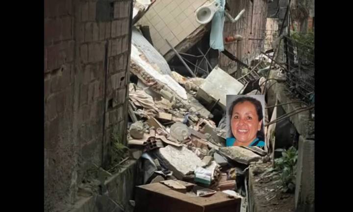 Derrumbe de una casa en Caracas deja saldó de un fallecido y tres heridos