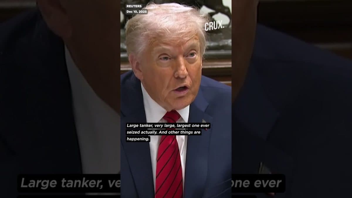 US Seizes ‘Massive Tanker’ Off Venezuela; Caracas Denounces ‘Blatant Theft’