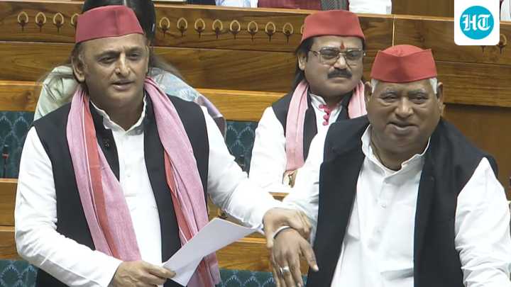 'Inko dekh leejiye': Akhilesh deploys Ayodhya region MP to taunt BJP