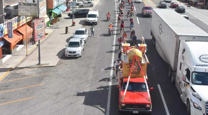 Pedalazos de fe: la travesía ciclista que sacude Puebla y Tlaxcala rumbo al Tepeyac