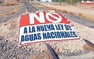 Expresan desánimo tras aprobación de Ley de Aguas