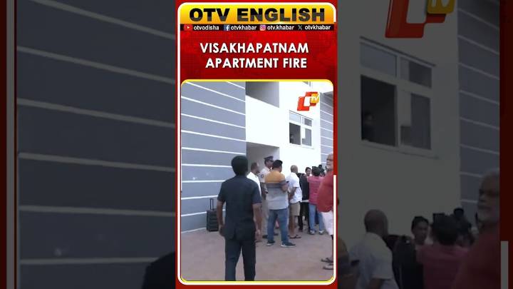 Andhra Pradesh | Blaze At Radha Beach Residency; Firefighters Contain Flames, No Casualties Reported