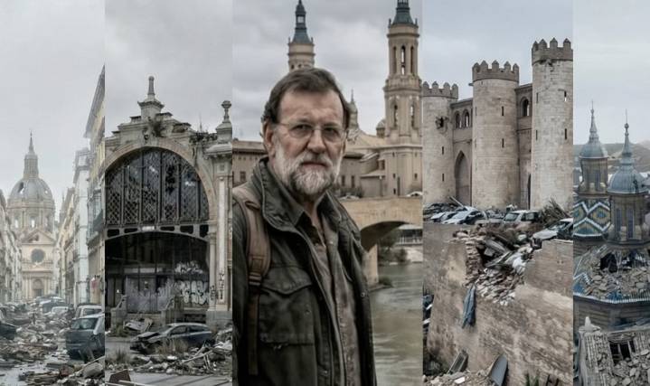 Zaragoza destruida, llena de zombis y Mariano Rajoy de héroe: la 'película' que se ha vuelto viral