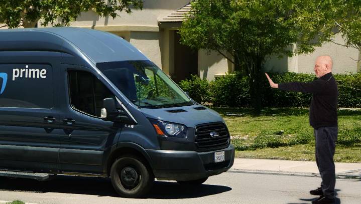 Husband Issues Travel Ban On Any Trucks From Amazon