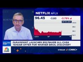 Recent Netflix deal could put company in extended period of risk, says Rosenblatt's Barton Crockett