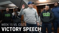 Head Coach Mike Macdonald's Postgame Victory Speech After The Win vs. The Colts In Week 15