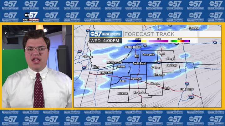 More snow through evening hours