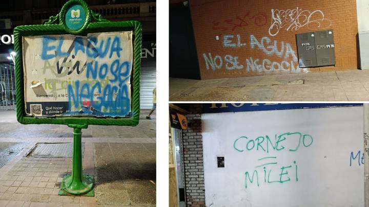 La ministra de Seguridad advirtió a antimineros por vandalizar el microcentro: "Vamos a denunciar"