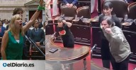 "Por las jubiladas que se enfrentan a este gobierno represor": el juramento de tres diputados contra Milei que enfureció a sus parlamentarios