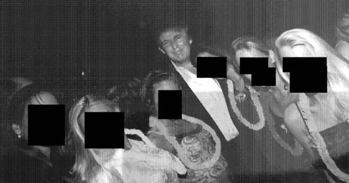 Demócratas publican fotos de Trump con mujeres en el caso de Jeffrey Epstein