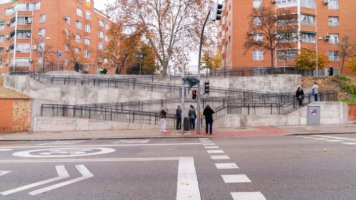 Finalizan las obras de renovación urbana en la Colonia de Vallecas
