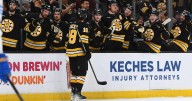 Zacha scores twice, Korpisalo makes 37 saves in Bruins' 5