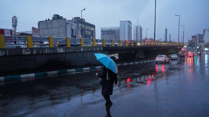 First rain of autumn falls in Iran's capital, but the drought