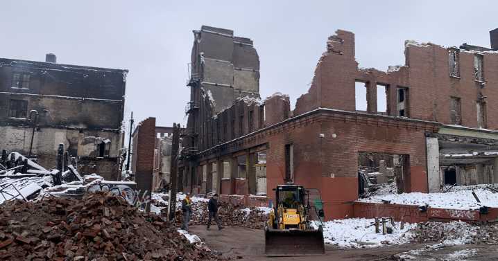 Homeless person still missing after Friday warehouse fire