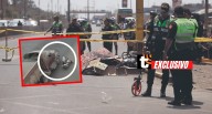 Policía cae de moto y tráiler lo mata: Accidente fue captado por las cámaras de seguridad Agente uniformado se despistó en Ventanilla y perdió la vida de forma instantánea. El conductor del tráiler fu