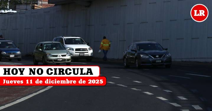 Hoy No Circula jueves 11 de diciembre 2025: autos y placas que descansan en CDMX y Edomex