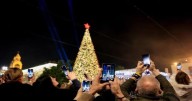 Christmas lights return to Bethlehem bringing hope to Palestinians