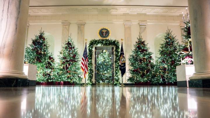Melania Trump reveals White House holiday decorations and theme