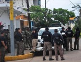 Detienen a siete personas y decomisan armas en Texistepec, Veracruz