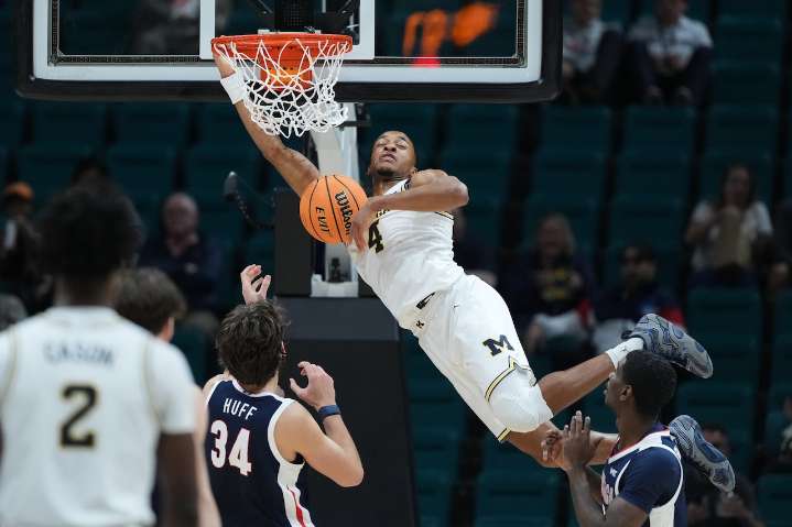 No. 1 in the NCAA’s rankings, Wolverines must ‘put our earmuffs on’