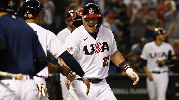 Mike Trout remains in the mix for Team USA in the WBC