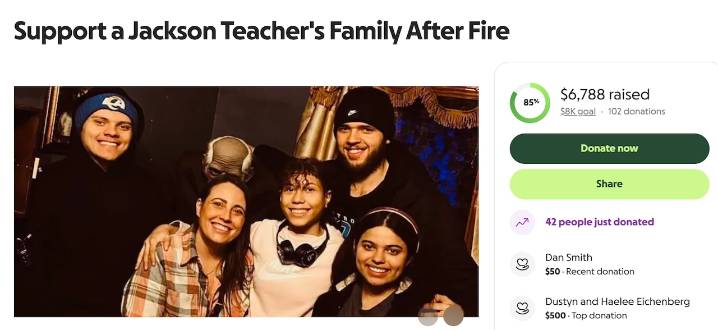 GoFundMe launched for family who lost everything in house fire