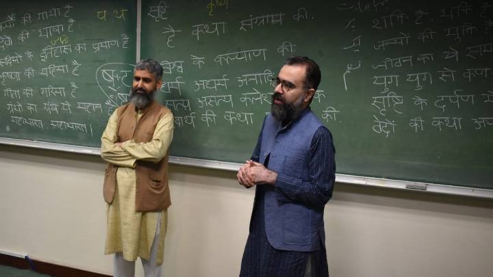 This Pakistani professor is reviving Sanskrit in a Lahore university. ‘This is shared heritage’