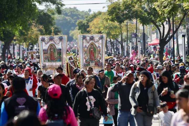 Arriban 4.5 millones de peregrinos a la Basílica de Guadalupe