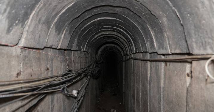 Terror tunnels where hostages were chained and tortured pictured in graphic detail