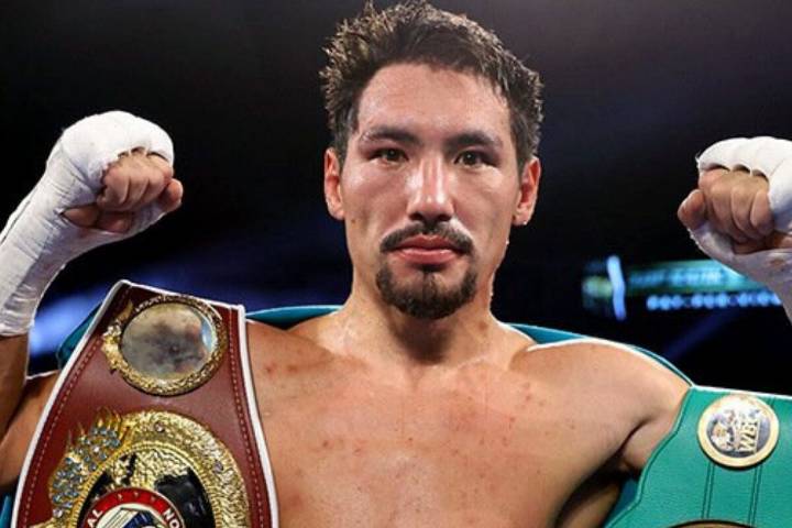 Janibek Alimkhanuly Questions VADA decision after 3-Belt Unification Fight Gets Canceled