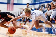 Plainwell goes old-school, grinds out wild win over Paw Paw in boys hoops slugfest