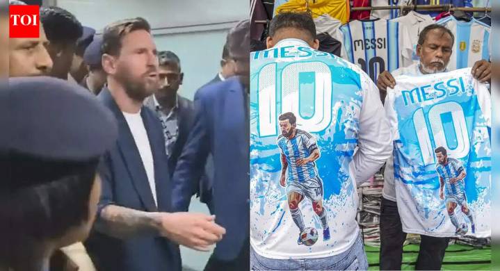 Lionel Messi mania takes over as thousands turn out to welcome Argentine icon