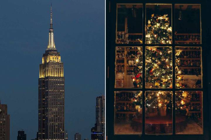 Woman Uses N.Y.C.’s Empire State Building as Her Christmas Tree Topper: Watch