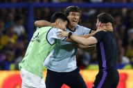 "Voy a la guerra". La euforia de Costas tras la victoria de Racing y antes de la final: qué dijo sobre el cambio de Zeballos