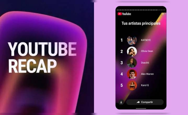 YouTube Recap 2025: conoce cómo acceder al resumen de tus canales y contenidos favoritos a lo largo del año