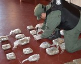 Incautaron más de 20 kilos de marihuana ocultos en una encomienda en Santo Tomé