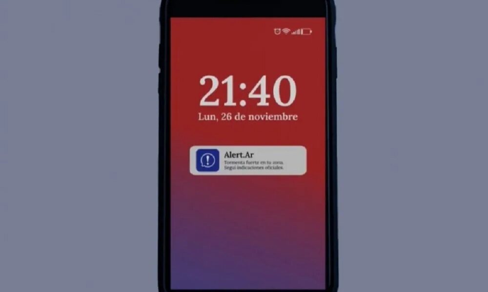 AlertAR: cómo funcionará el nuevo sistema nacional de avisos de emergencia