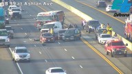 Fresno Crash Near Ashlan Avenue Reduces Southbound Highway 99 to One Lane