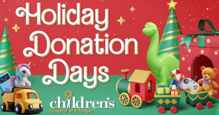 Erlanger collecting present donations to support patients at Children's Hospital