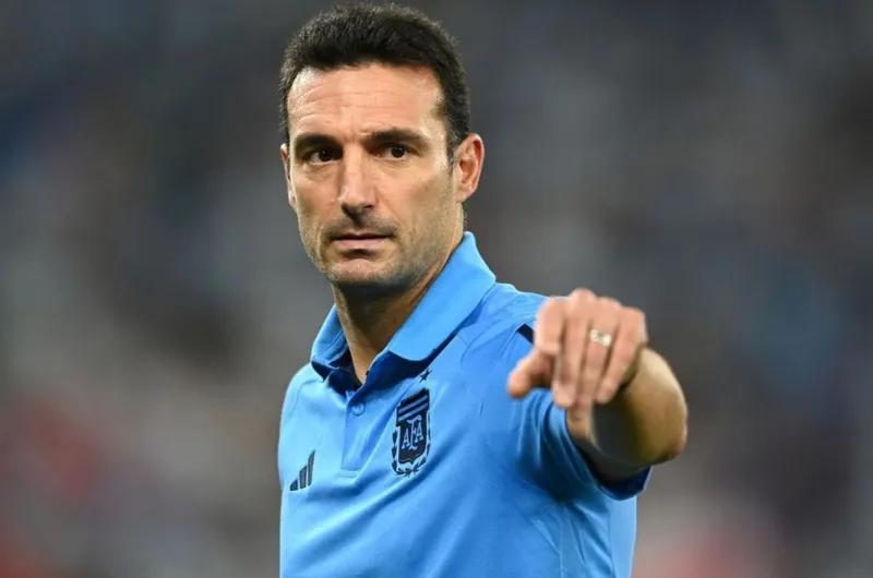 Lionel Scaloni: "Esperemos que esté bien y tome la mejor decisión"