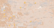Map: Montana's earliest historical structures
