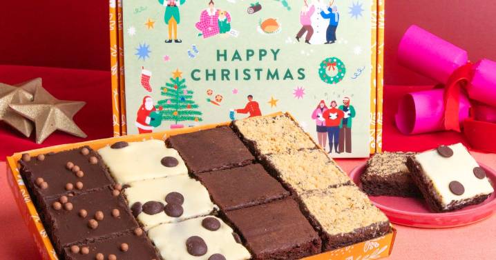 ‘Perfect gift’ £22 Christmas brownie box now £5 with little
