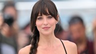 Dakota Johnson steals the spotlight in plunging sheer white dress