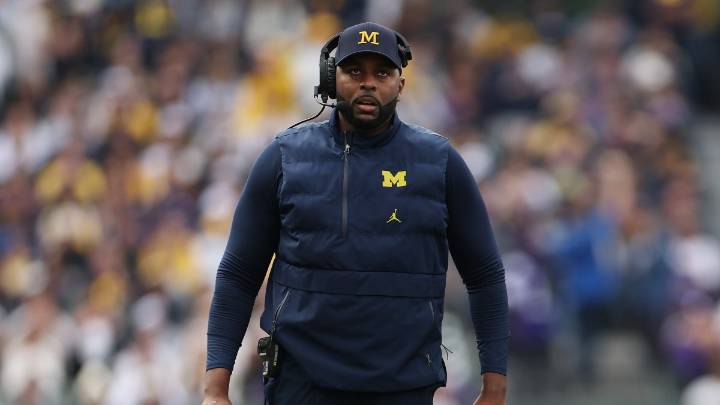 Former Michigan coach Sherrone Moore spends night in jail hours after his firing