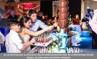 EN LA ANTESALA DE LA EPOCA DE RECEPCIONES ADVIERTEN QUE NO CORRESPONDE PAGAR SADAIC, NI AADI CAPIF EN FIESTAS PRIVADAS