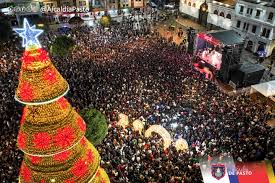 Alumbrado Navideño 2025 de Pasto “Senda de Luz” se encendió oficialmente.