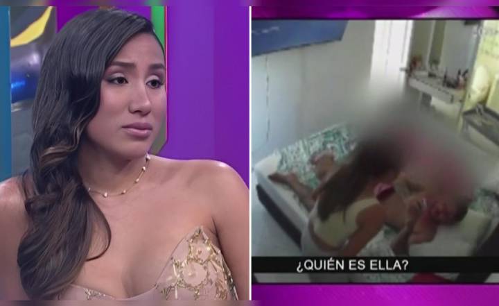 Samahara Lobatón muestra video de seguridad donde enfrenta a Bryan Torres por presunta infidelidad: "¿Por qué me hiciste eso?"